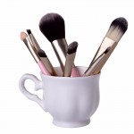 7 pcs Palette Solid Highlighter Powder Foundation Eyeshadow Makeup Brush Set