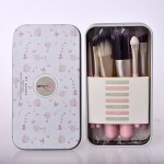 7 pcs Palette Solid Highlighter Powder Foundation Eyeshadow Makeup Brush Set