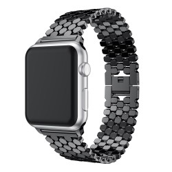 JANSIN Link Stainless Steel Strap for Apple Watch