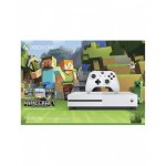 Microsoft Xbox One S 500GB + Minecraft Favorites - Robot White