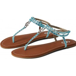 GBG Los Angeles Women Flat Sandals (Light Blue)