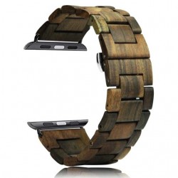 Natural Wood Watch Bracelet For iWatch