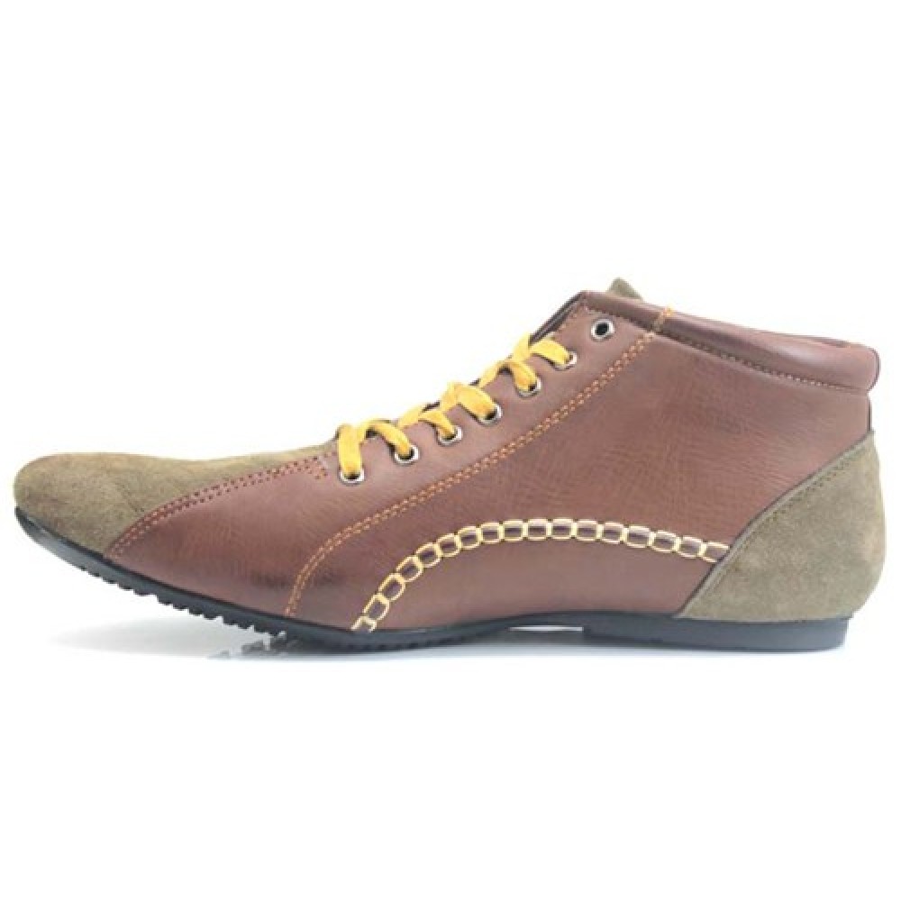 Nike Brown And Brass Shoes HS-240