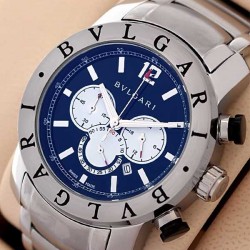 Bvlgari Diagono Chronograph Stainless Steel Watch