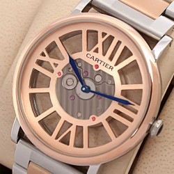 Cartier Rotonde De Skeleton Flying Tourbillon Watch