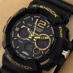 Casio G Shock D 8071 20 Bar Yellow Watch
