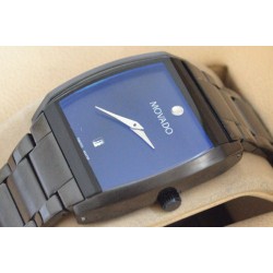 Movado AM 3024 Black Dial Watch