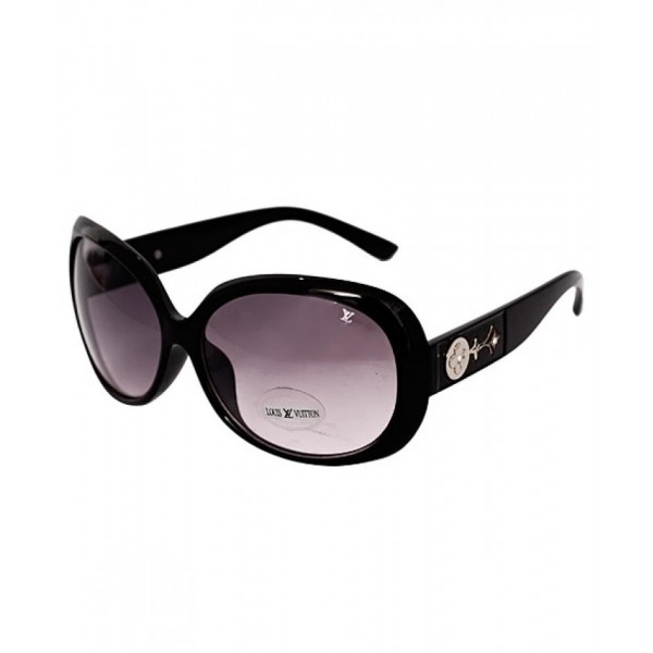 Louis Vuitton Aviator Style Black Sunglasses