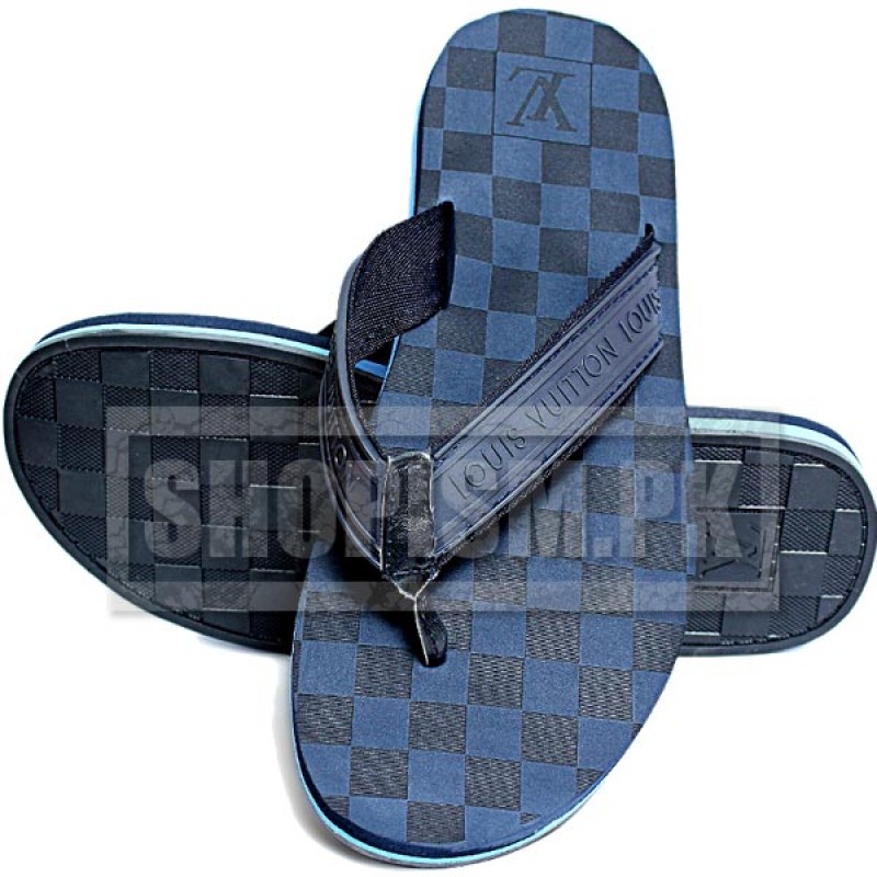 Buy Louis Vuitton Blue Flip Flop Slippers Online In Pakistan - mediakits.theygsgroup.com